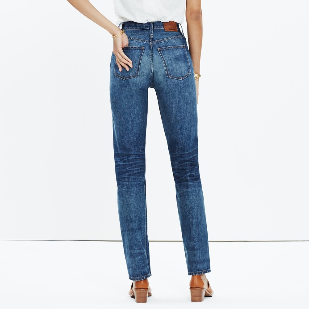 Madewell Button-Front Boyjean (Rivet & Thread) - Picture 2 of 3